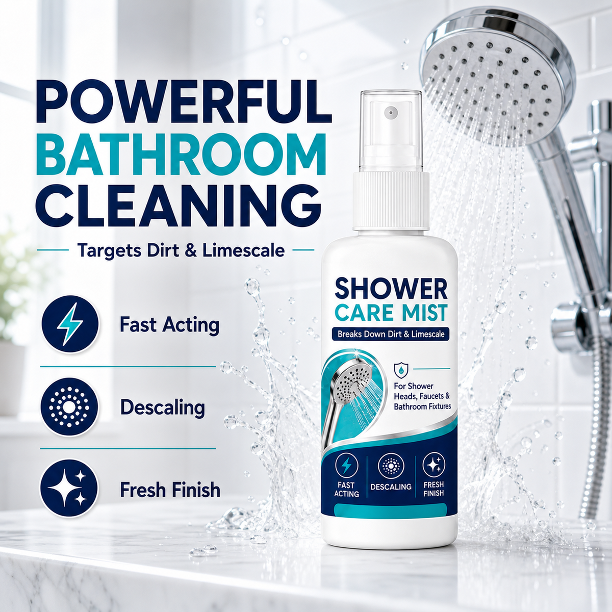 Hard Water Buildup & Limescale Remover Spray