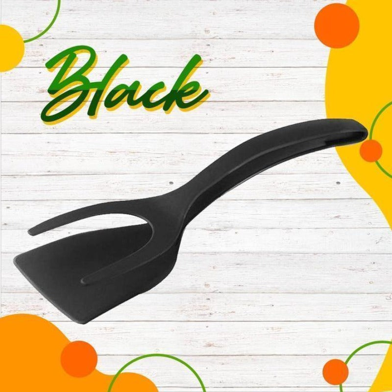 2-in-1 Grip Flip Tongs – Easy, Non-Stick Cooking Tool