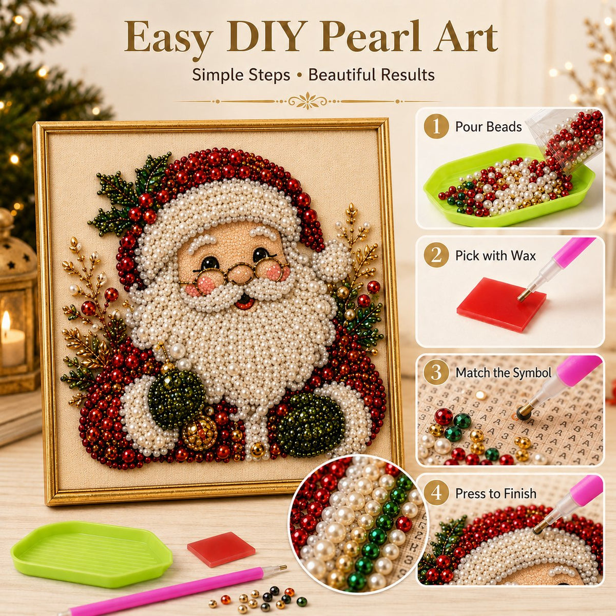🔥 Last Day 50% OFF –🎄Start creating your sparkling Christmas masterpiece right now!