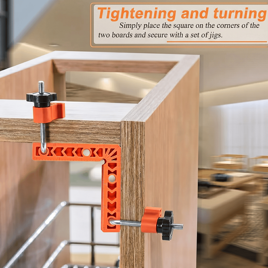PERFECT 90° EVERY TIME — Professional Corner Clamping System