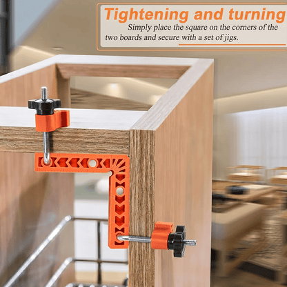 PERFECT 90° EVERY TIME — Professional Corner Clamping System