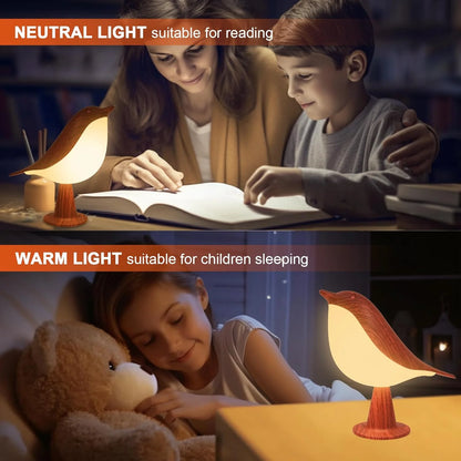 ✨More Than a Lamp: The 3-in-1 Luminous Bird with Integrated Aroma Diffuser