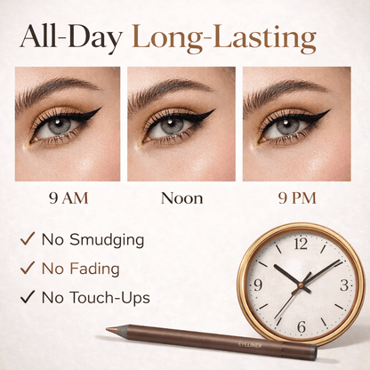 ✨Smudge-Proof All-Day Eyeliner for Oily Lids