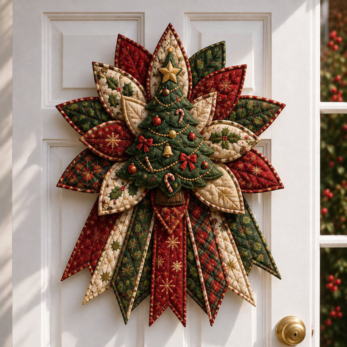 Christmas Door Hanging DIY Kit – Create Your Own Holiday Decoration