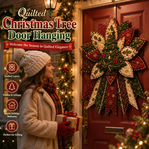 Christmas Door Hanging DIY Kit – Create Your Own Holiday Decoration