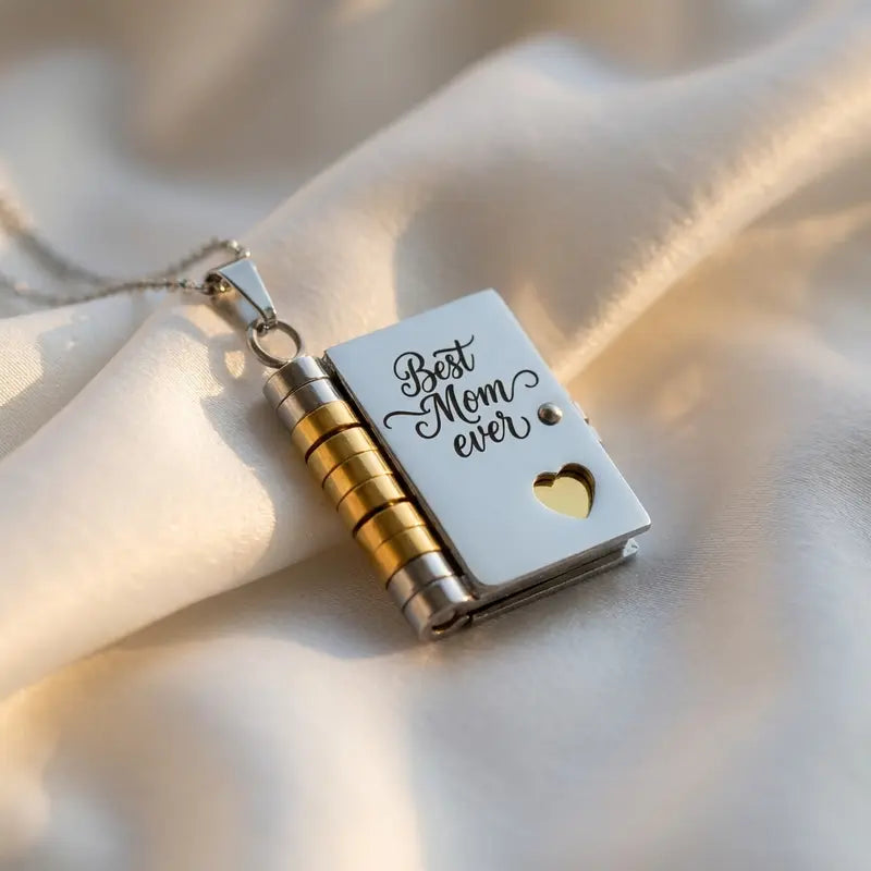 The Gift She’ll Open Again and Again – 6 Engraved Message Locket