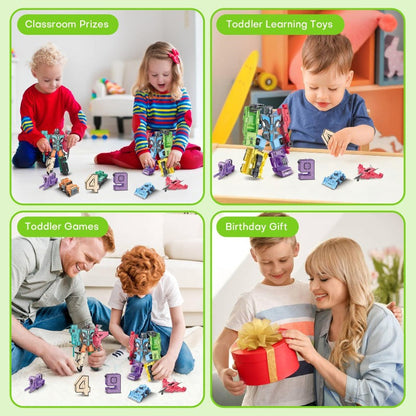 Make Learning Fun – Transform Numbers into Robots Kids Can Build & Play