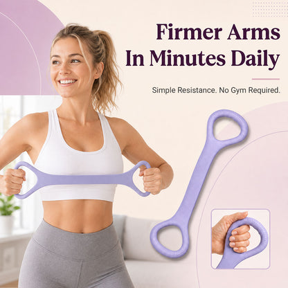 🧘 The New Figure 8 Resistance Exercise Bands: Undo The Desk Slouch & Tone In 10 Min