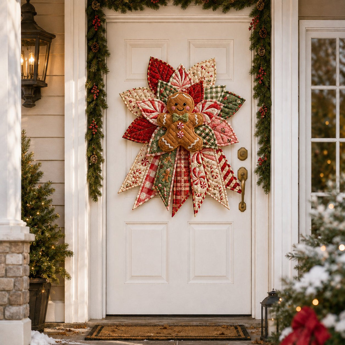 Christmas Door Hanging DIY Kit – Create Your Own Holiday Decoration