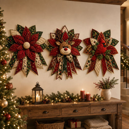 Christmas Door Hanging DIY Kit – Create Your Own Holiday Decoration