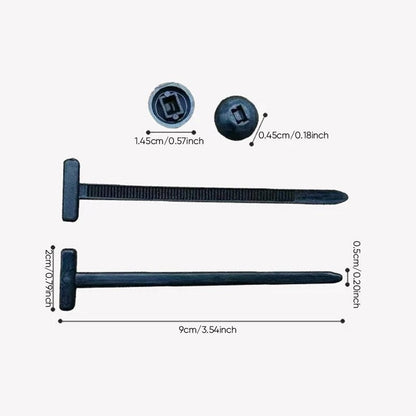 Universal Nylon Cable Tie Buckles – Your Home’s Essential Organization Tool! 🏠✨