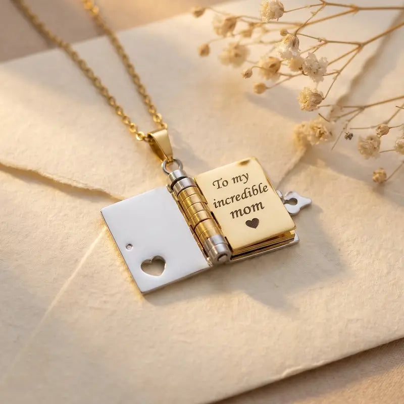 The Gift She’ll Open Again and Again – 6 Engraved Message Locket