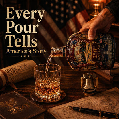 🔥250th Anniversary Freedom Whiskey Decanter