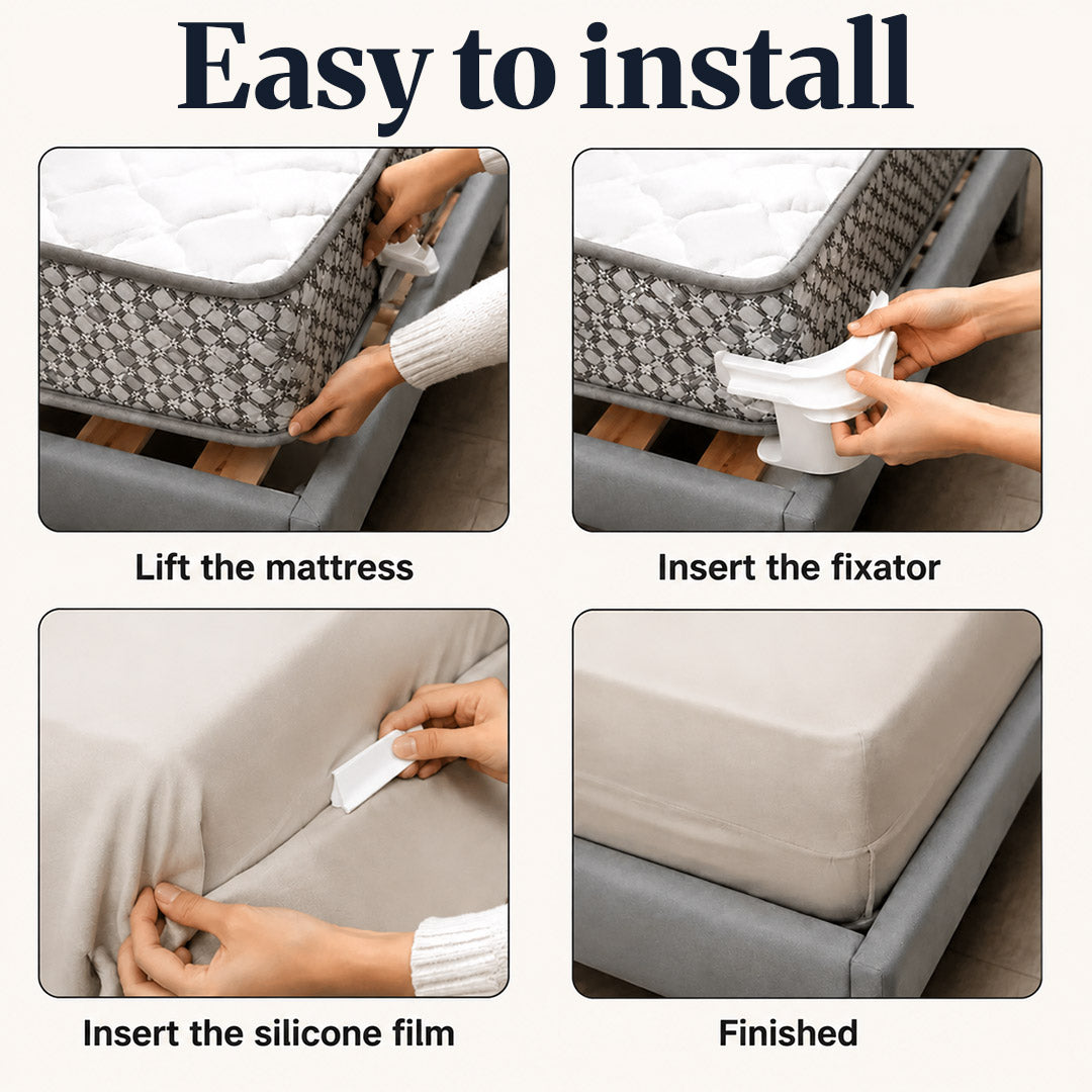 4-Pack Fitted Sheet Corner Lock Holders