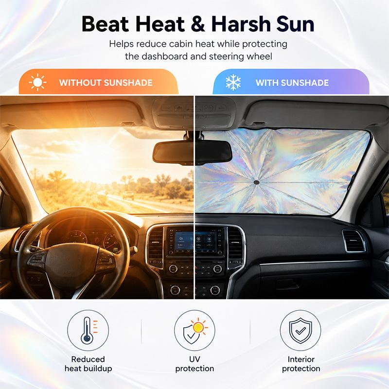 3-Second Windshield Sun Shade