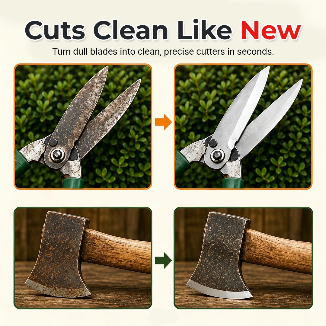 🔥 LAST DAY: BUY 1, GET 1 FREE — Pocket Carbide Sharpener