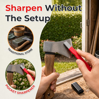 🔥 LAST DAY: BUY 1, GET 1 FREE — Pocket Carbide Sharpener