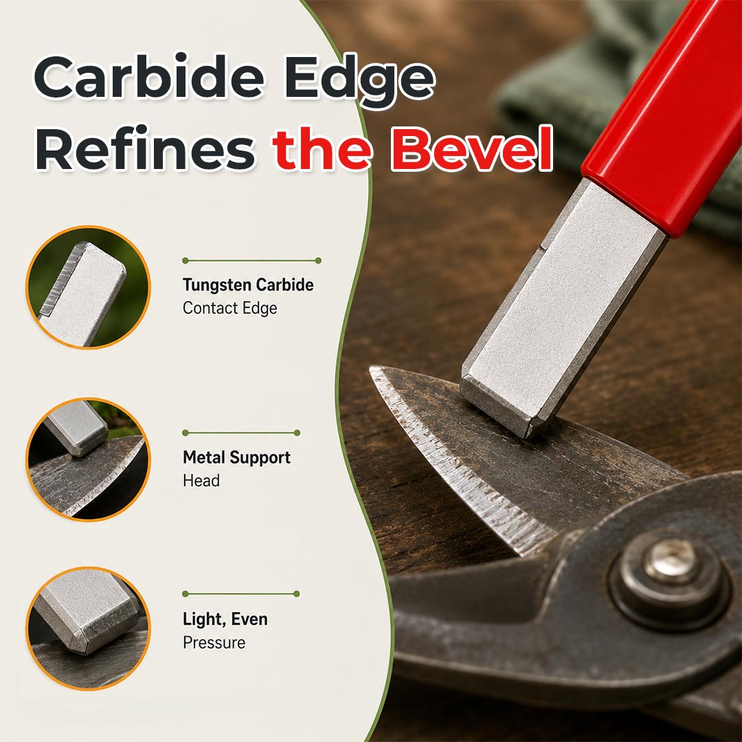🔥 LAST DAY: BUY 1, GET 1 FREE — Pocket Carbide Sharpener