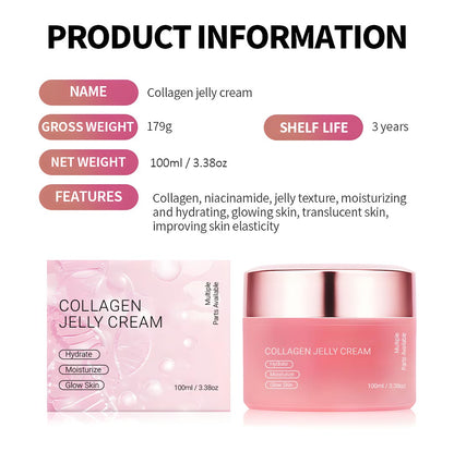 ✨Collagen Jelly Cream - Anti-Aging Face Moisturizer for Firming, Lifting & Radiant Glow