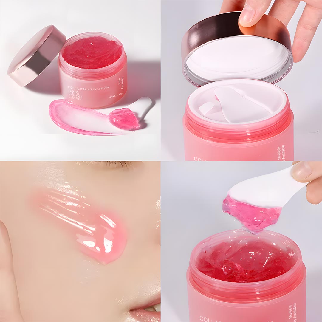 ✨Collagen Jelly Cream - Anti-Aging Face Moisturizer for Firming, Lifting & Radiant Glow