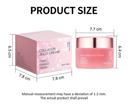 ✨Collagen Jelly Cream - Anti-Aging Face Moisturizer for Firming, Lifting & Radiant Glow