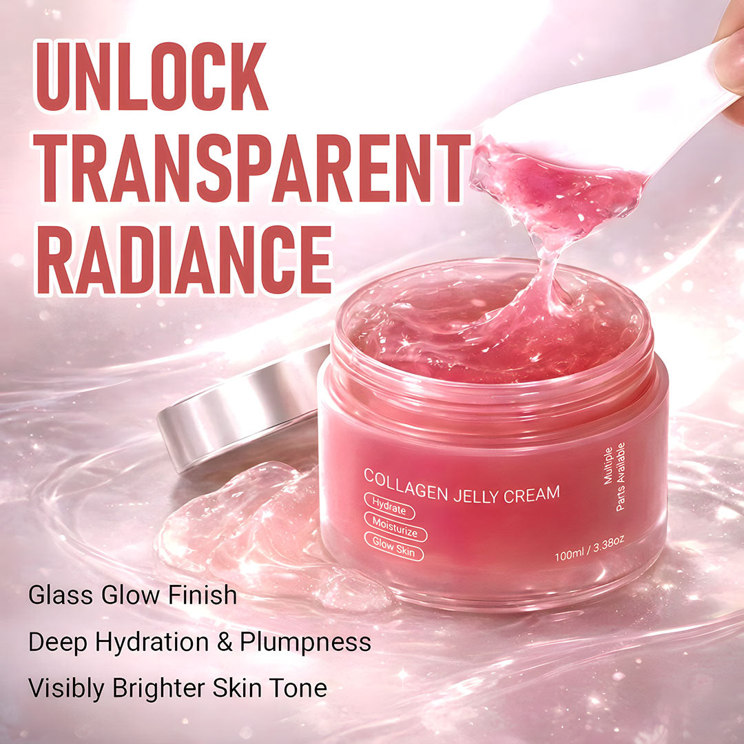 Collagen Jelly Cream - Anti-Aging Face Moisturizer for Firming, Lifting & Radiant Glow