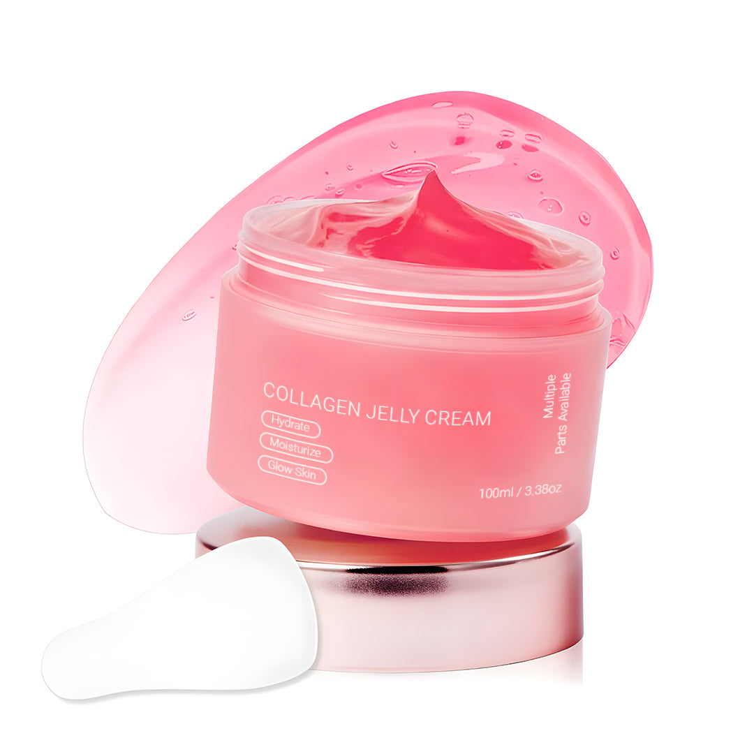✨Collagen Jelly Cream - Anti-Aging Face Moisturizer for Firming, Lifting & Radiant Glow