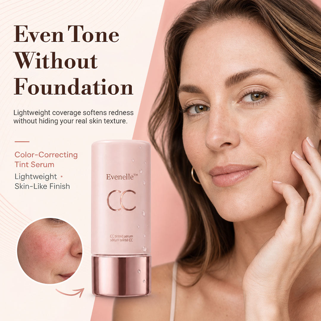 CC Tinted Serum ¨C Shade-Adaptive Coverage, 24H Hydration & Waterproof Wear