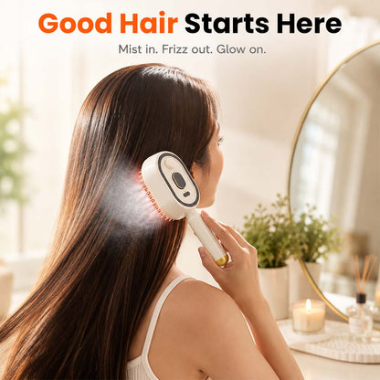 3-in-1 Frizz-Control Detangling Brush
