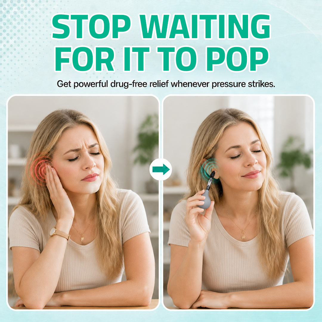 ODEIUN™ Ear Pressure & Head Tension Relief Device