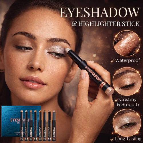 Waterproof Eyeshadow & Highlighter Stick – Creamy, Long-Lasting