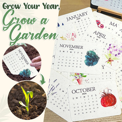 🔥🌱 The 2026 Blooming Calendar: A Garden in Every Page