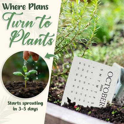 🔥🌱 The 2026 Blooming Calendar: A Garden in Every Page