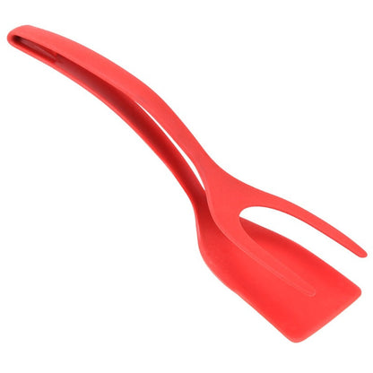 2-in-1 Grip Flip Tongs – Easy, Non-Stick Cooking Tool