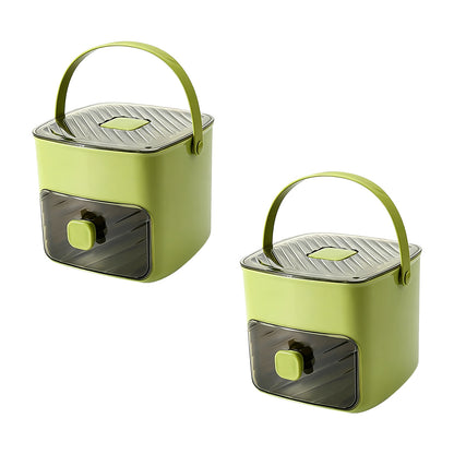 Portable One-Press Ice Maker