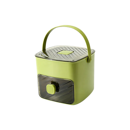 Portable One-Press Ice Maker