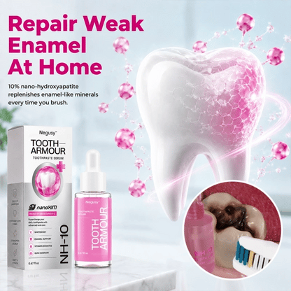 Negusy™ NH-10 Liquid Enamel Repair Serum — 10% Nano-Hydroxyapatite Tooth & Gum Care