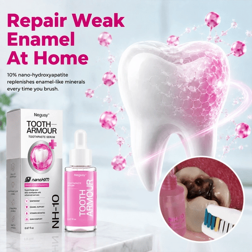 Negusy™ NH-10 Liquid Enamel Repair Serum — 10% Nano-Hydroxyapatite Tooth & Gum Care