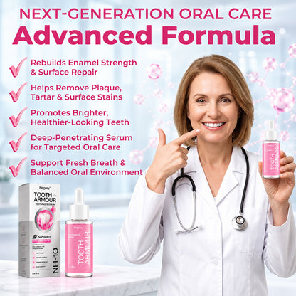 Negusy™ NH-10 Liquid Enamel Repair Serum — 10% Nano-Hydroxyapatite Tooth & Gum Care