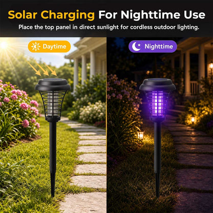 SolarGuard 2-in-1 Mosquito Zapper Lights