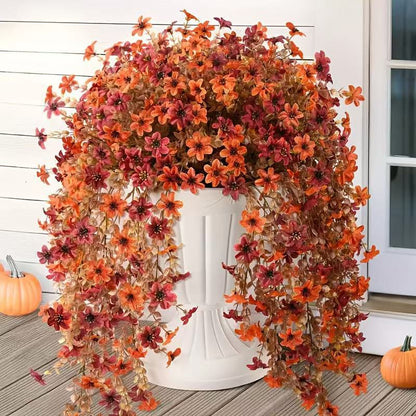 UV Resistant Artificial Hanging Flowers – Lifelike Outdoor Spring Decor