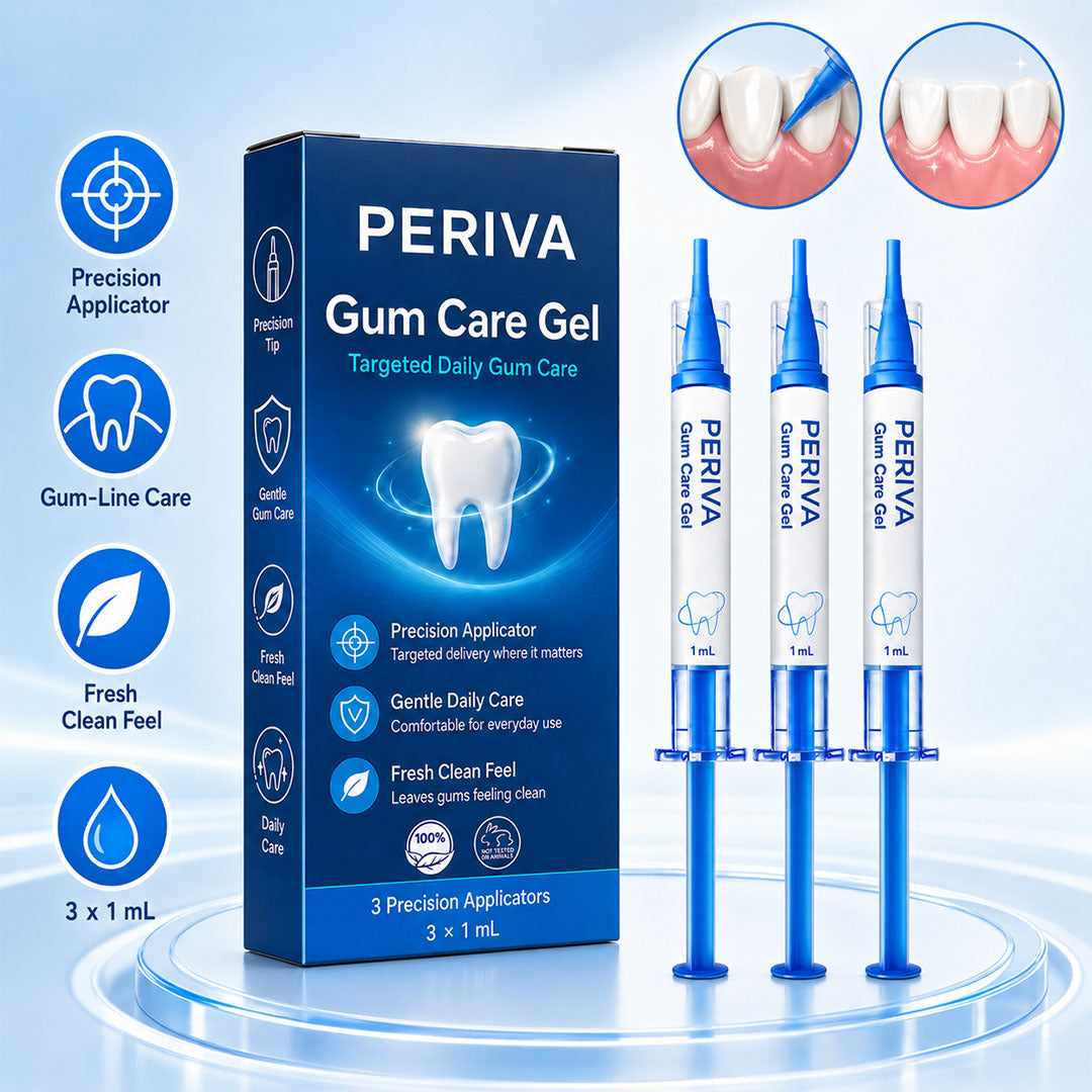 🦷 PERIVA Advanced Gum Care Gel — Targeted Daily Care for Fresher Breath & Healthier-Looking Gums