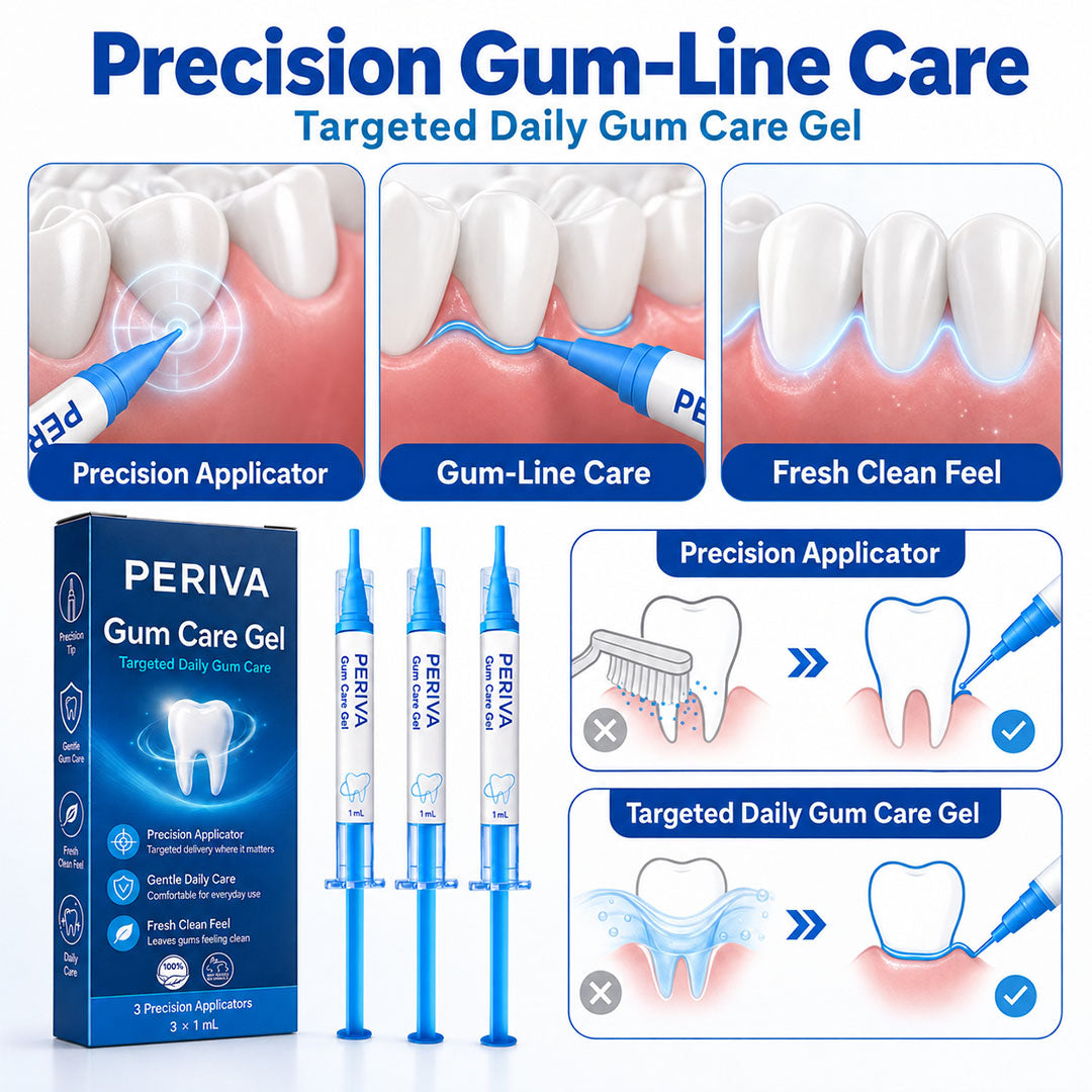 🦷 PERIVA Advanced Gum Care Gel — Targeted Daily Care for Fresher Breath & Healthier-Looking Gums