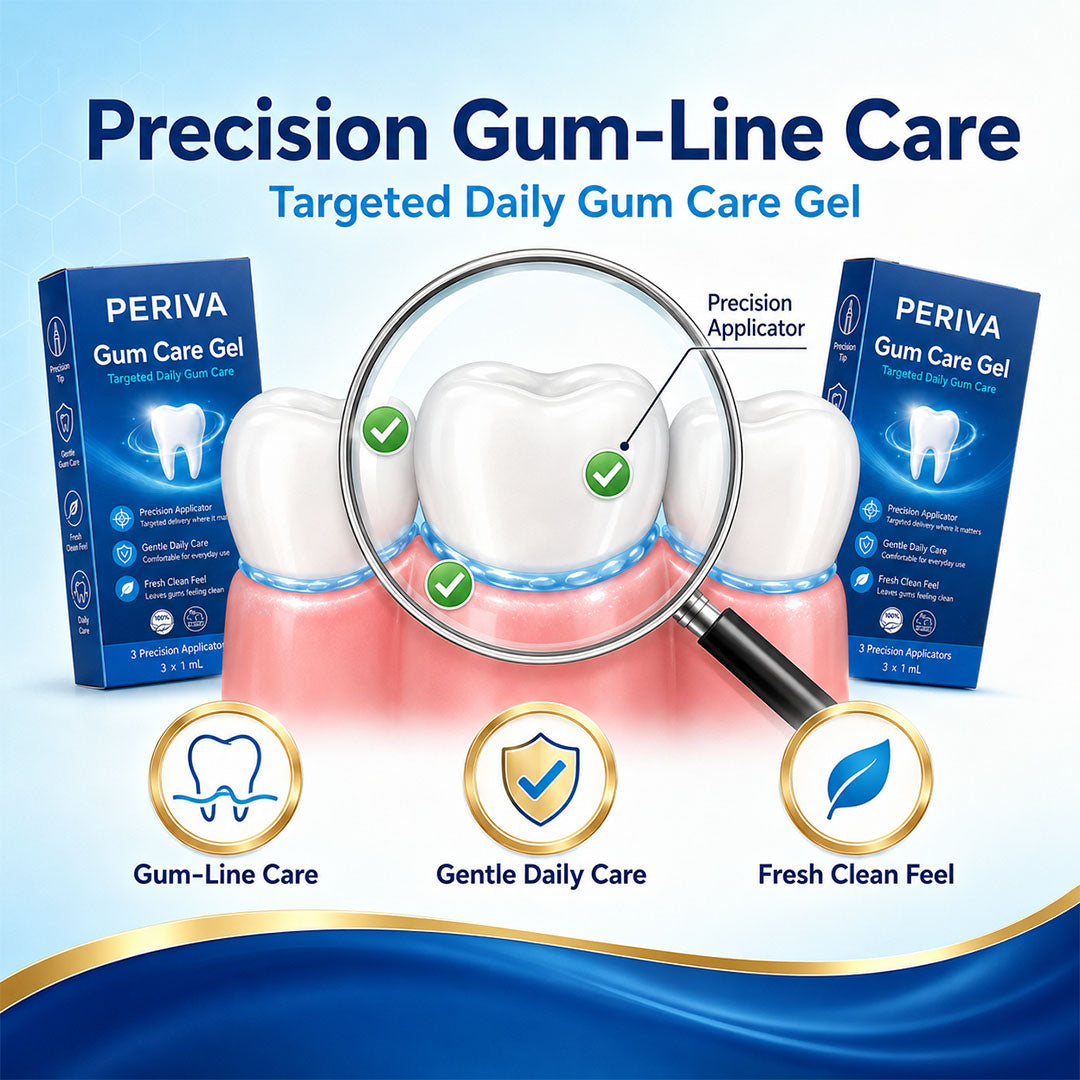 🦷 PERIVA Advanced Gum Care Gel — Targeted Daily Care for Fresher Breath & Healthier-Looking Gums