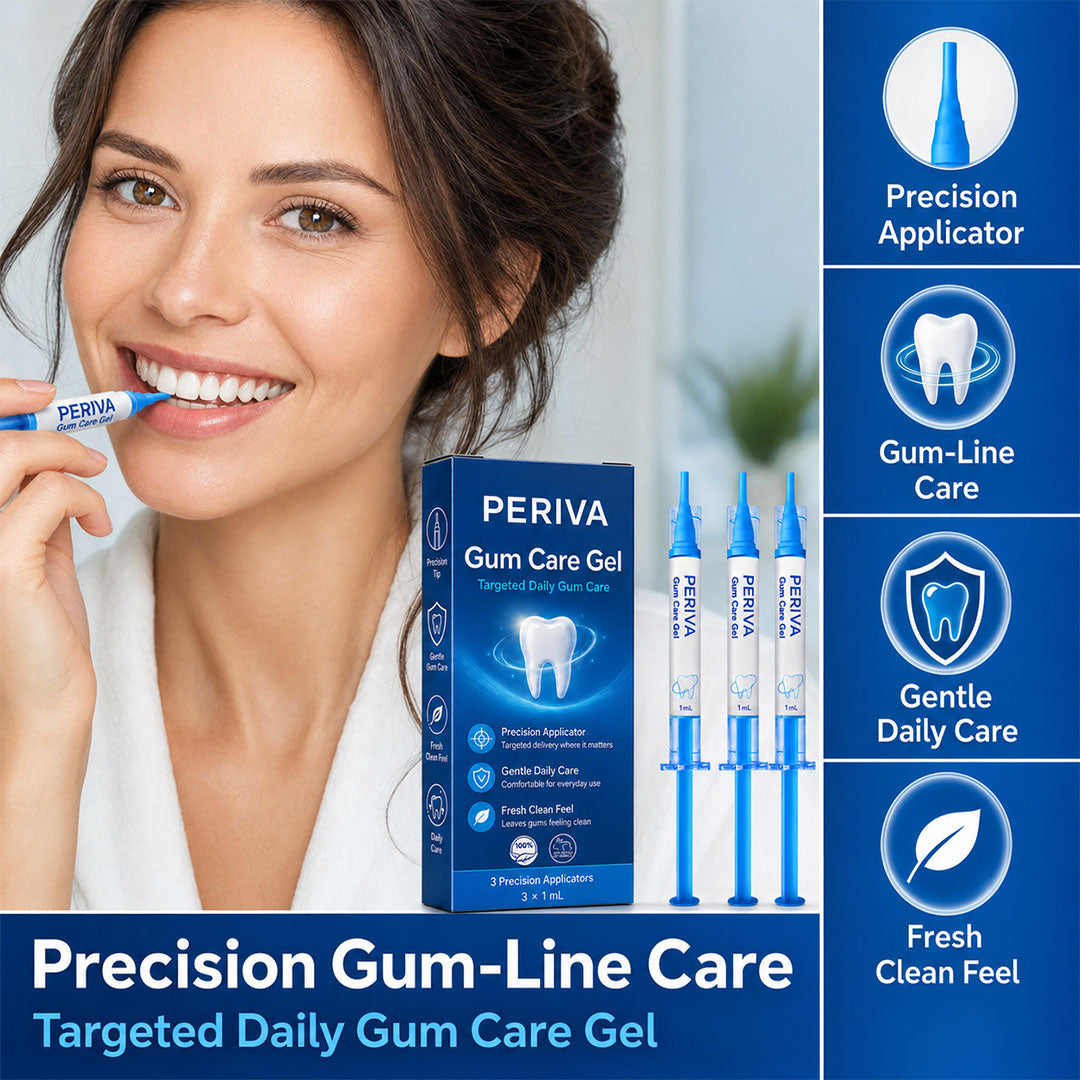🦷 PERIVA Advanced Gum Care Gel — Targeted Daily Care for Fresher Breath & Healthier-Looking Gums