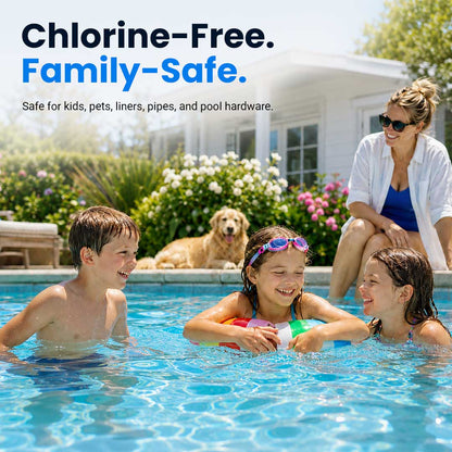 🏊 All-in-One Pool Cleaning Tablets — Crystal-Clear Water, Just Drop & Go