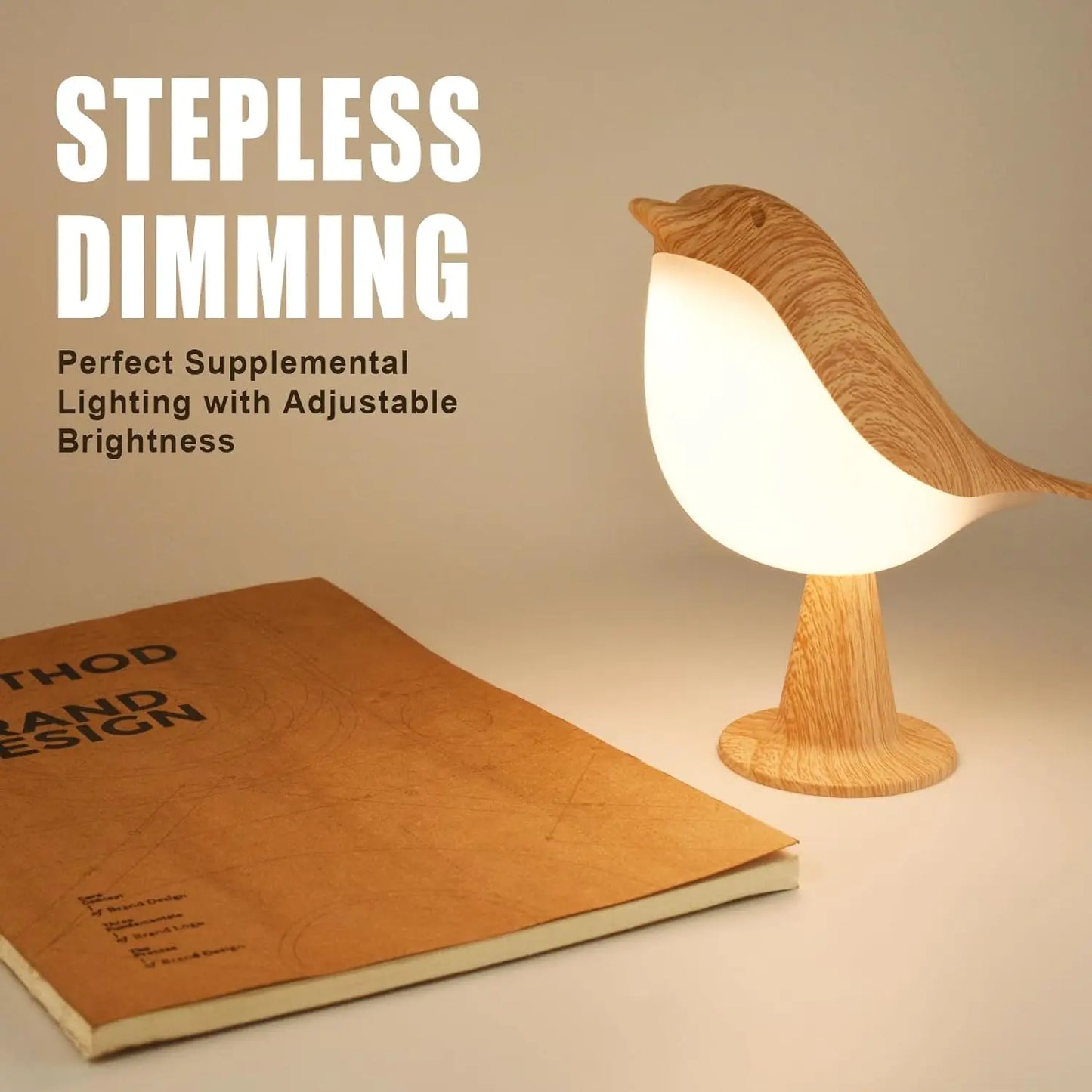 ✨More Than a Lamp: The 3-in-1 Luminous Bird with Integrated Aroma Diffuser