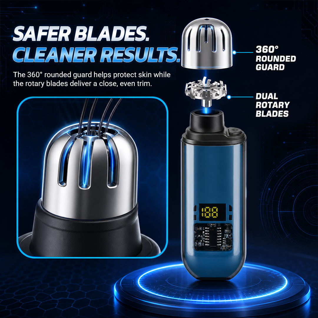 Smart Electric Nose Hair Trimmer