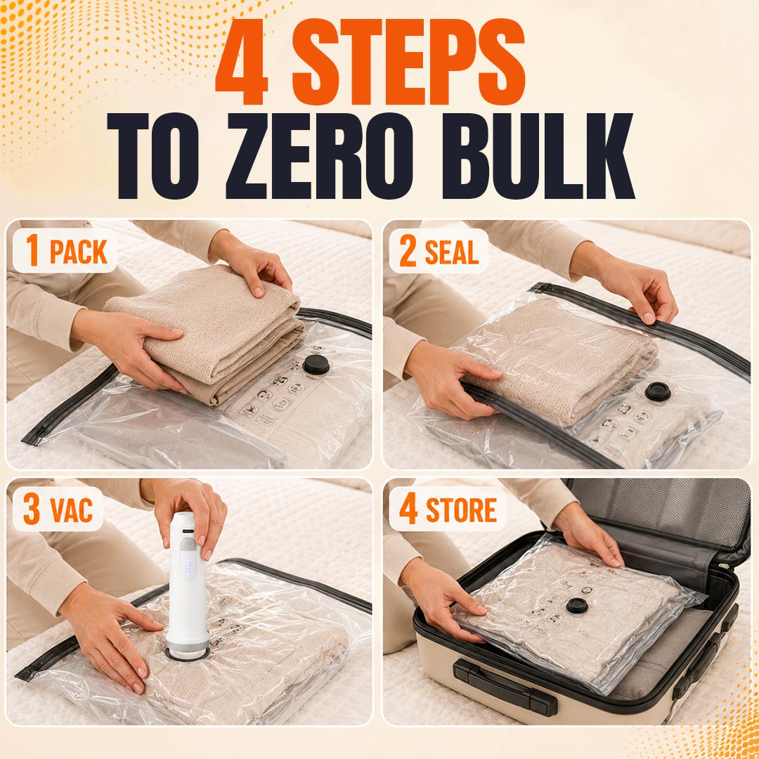 Portable Vacuum Packing Bags