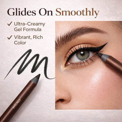 ✨Smudge-Proof All-Day Eyeliner for Oily Lids